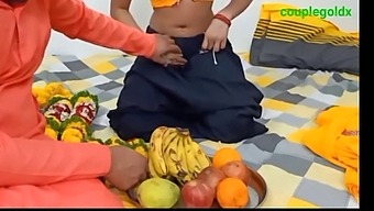 The Woman Is Wearing Lingerie And Masturbates