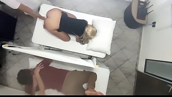 A Married Woman Receives A Sensual Massage From Her Husband'S Friend, Leading To An Unexpected Encounter With Her Masseuse And Her Husband'S Jealousy