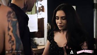 Vill Trekant Med Jane Wilde Og Aubrey Kate I Burning Angel-Video
