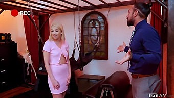 Madison Summers, Cô Con Gái Kế Tóc Vàng, Thỏa Mãn Những Ham Muốn Kỳ Quặc Của Cha Dượng Trong Chất Lượng Hd
