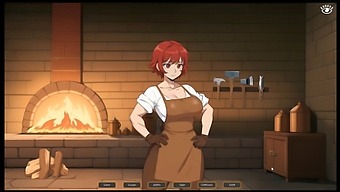 Hentai-Spelserie Begint Met Een Speels Solomoment Met Een Tomboy.