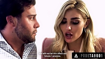Kenzie Anne'S Taboo Encounter With Compulsive Liar Who Surprises Her With Creampie