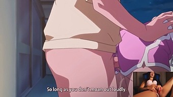 年轻女子第一次与有天赋的伴侣在无码的hentai中进行性体验,带有英文字幕