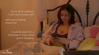 A College Girl, Hailey Rose, Is Ready For Wild Public Car Sex - All Or Nothing Movie Part 1